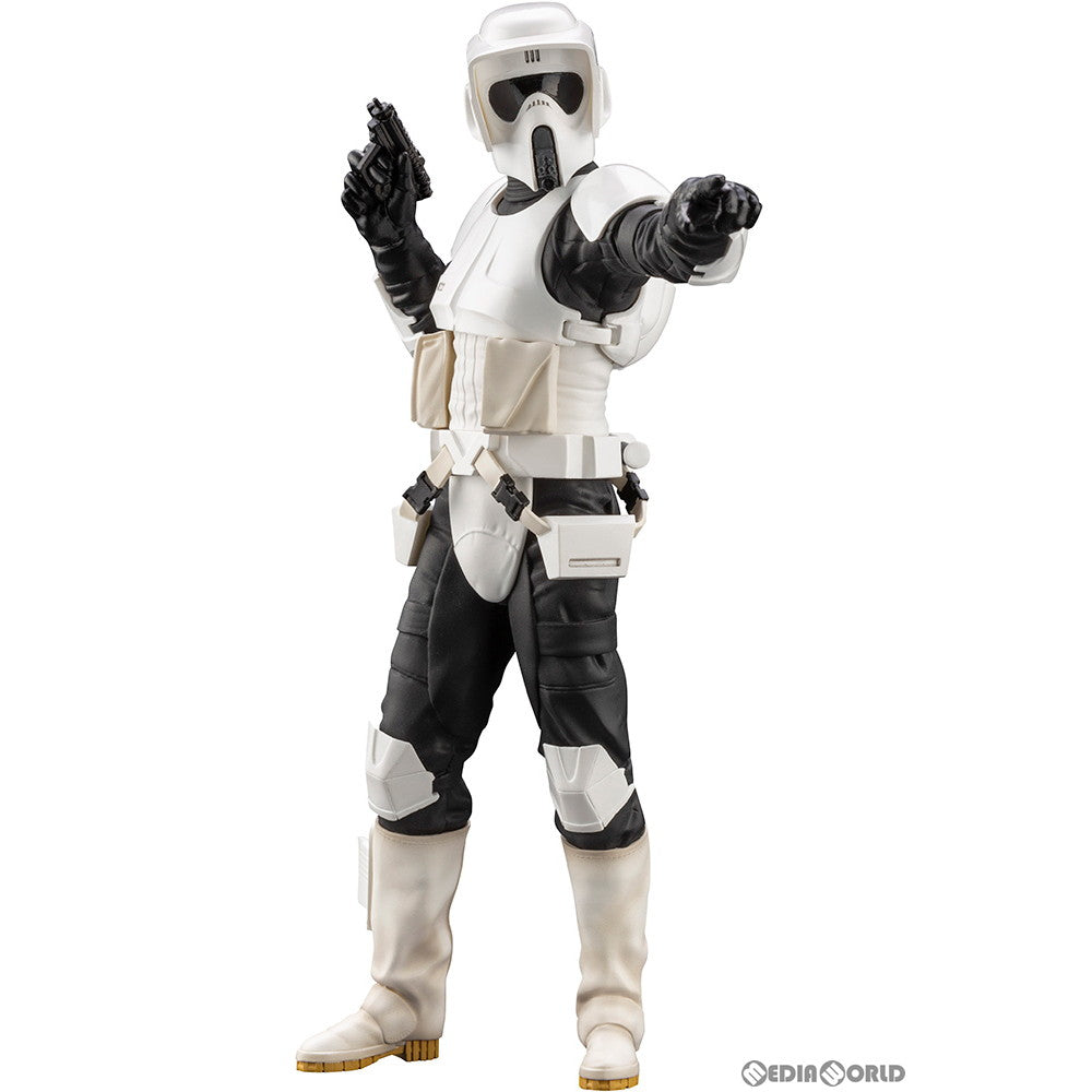 【中古即納】[FIG]ARTFX+ スカウト・トルーパー STAR WARS(スター・ウォーズ) エピソード6/ジェダイの帰還 1/10 簡易組立キット フィギュア(SW161) コトブキヤ(20200829)