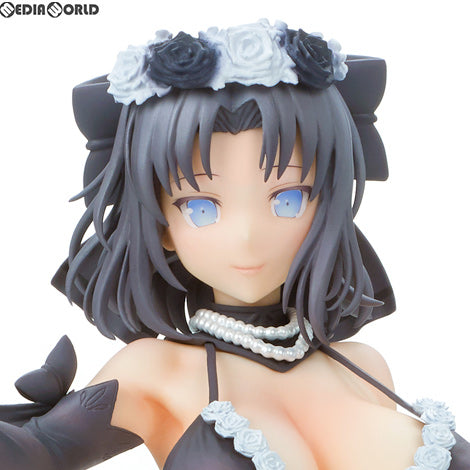 【中古即納】[FIG] 雪泉(ゆみ) Wedding2018 Black ver. シノビマスター 閃乱カグラ NEW LINK 1/7 完成品 フィギュア Q-six(キューシックス) (20200808)