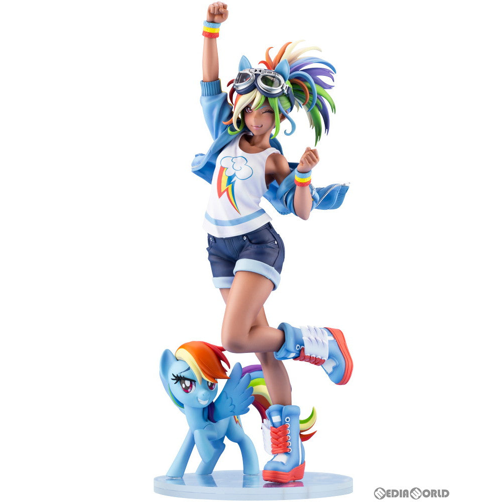 【中古即納】[FIG]MY LITTLE PONY美少女 レインボーダッシュ マイリトルポニー 1/7 完成品 フィギュア(SV242) コトブキヤ(20200829)