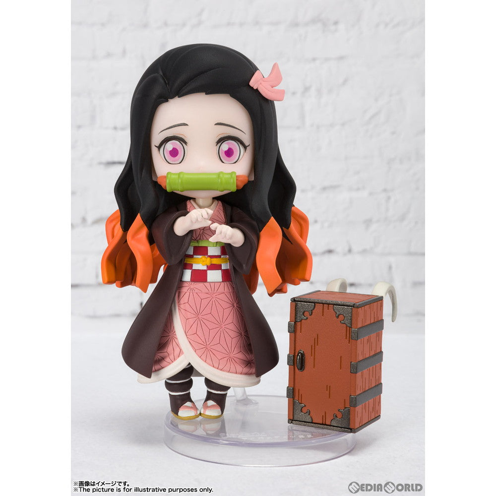 【中古即納】[FIG]特典付属 Figuarts mini(フィギュアーツミニ) 竈門禰豆子(かまどねずこ) 鬼滅の刃 完成品 可動フィギュア バンダイスピリッツ(20200808)