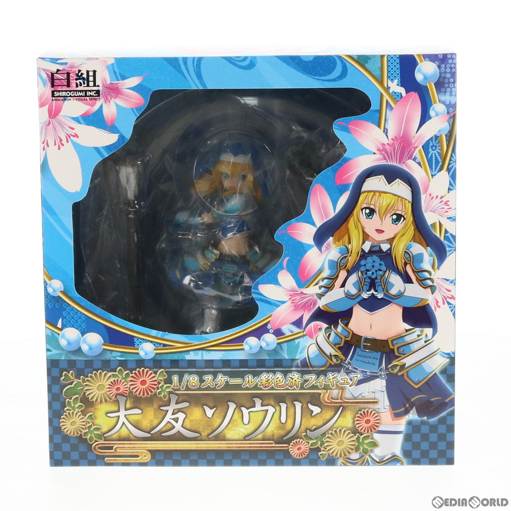 【中古即納】[FIG] ポストカード&早期予約特典付属 大友ソウリン(おおともそうりん) 戦国乙女 1/8 完成品 フィギュア 戦国乙女グッズストア限定 白組(20191231)