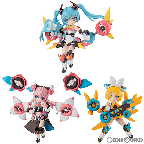 【中古即納】[BOX][FIG] デスクトップシンガー 初音ミク シリーズ 可動フィギュア(3個) メガハウス(20200731)