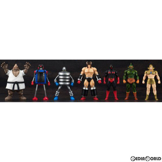 【中古即納】[FIG] CWF -CHOJIN WRESTLER'S FILE- 「7人の悪魔超人編」 キン肉マン 完成品 ソフビフィギュア プレミアムバンダイ&ヤマシロヤ限定 メガハウス(20150724)