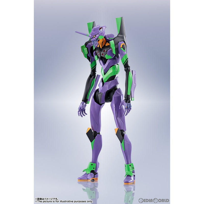 【中古即納】[FIG]特典台座付属 ROBOT魂(SIDE EVA) エヴァンゲリオン初号機-新劇場版- ヱヴァンゲリヲン新劇場版:破 完成品  可動フィギュア バンダイスピリッツ(20200627)