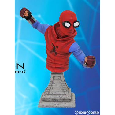 【中古即納】[FIG] ミニバスト スパイダーマン(ホームメイド・スーツ版) スパイダーマン:ホームカミング 完成品 フィギュア ダイアモンドセレクト(20180131)