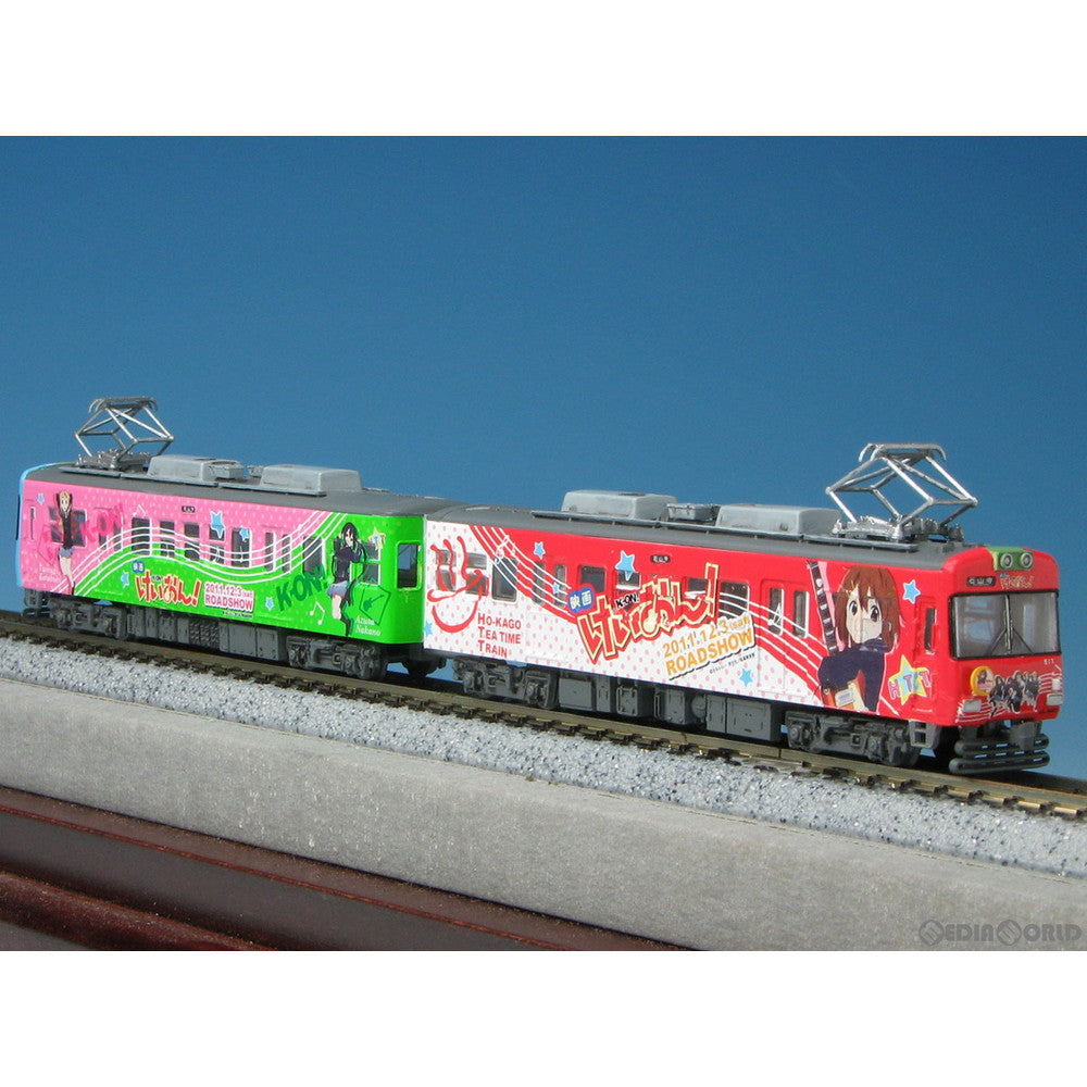 【中古即納】[PTM] 1/150 京阪600形 映画「けいおん!」ラッピング電車(放課後ティータイムトレイン) 2輌セット プラモデル(KO-1) プラッツ(20120906)