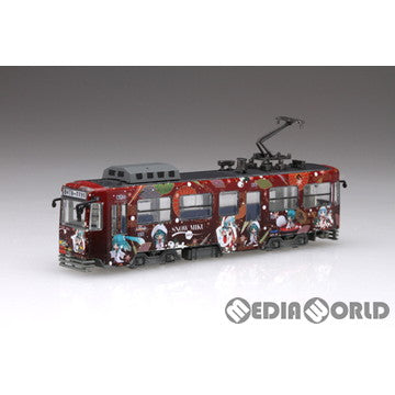 【中古即納】[PTM] 1/150 雪ミク電車 2013年モデル 札幌市交通局3300形 札幌時計台セット キャラクター・ボーカル・シリーズ01 初音ミク プラモデル(910055) FUJIMI(フジミ) (20130330)