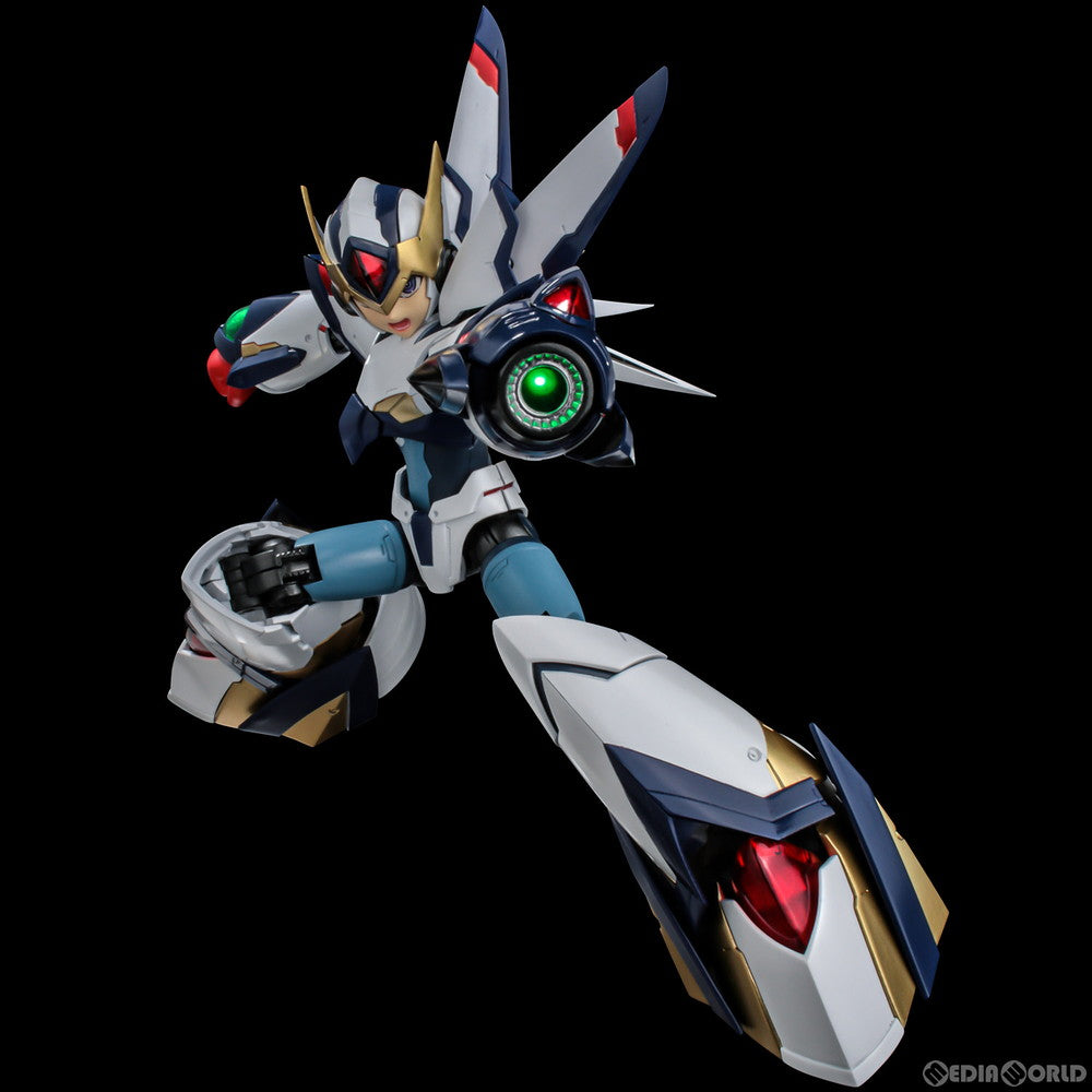 【中古即納】[FIG] RIOBOT ロックマンX ファルコンアーマー Ver.EIICHI SIMIZU ロックマン11 運命の歯車!! Production Note 完成品 可動フィギュア 千値練(せんちねる) (20201108)