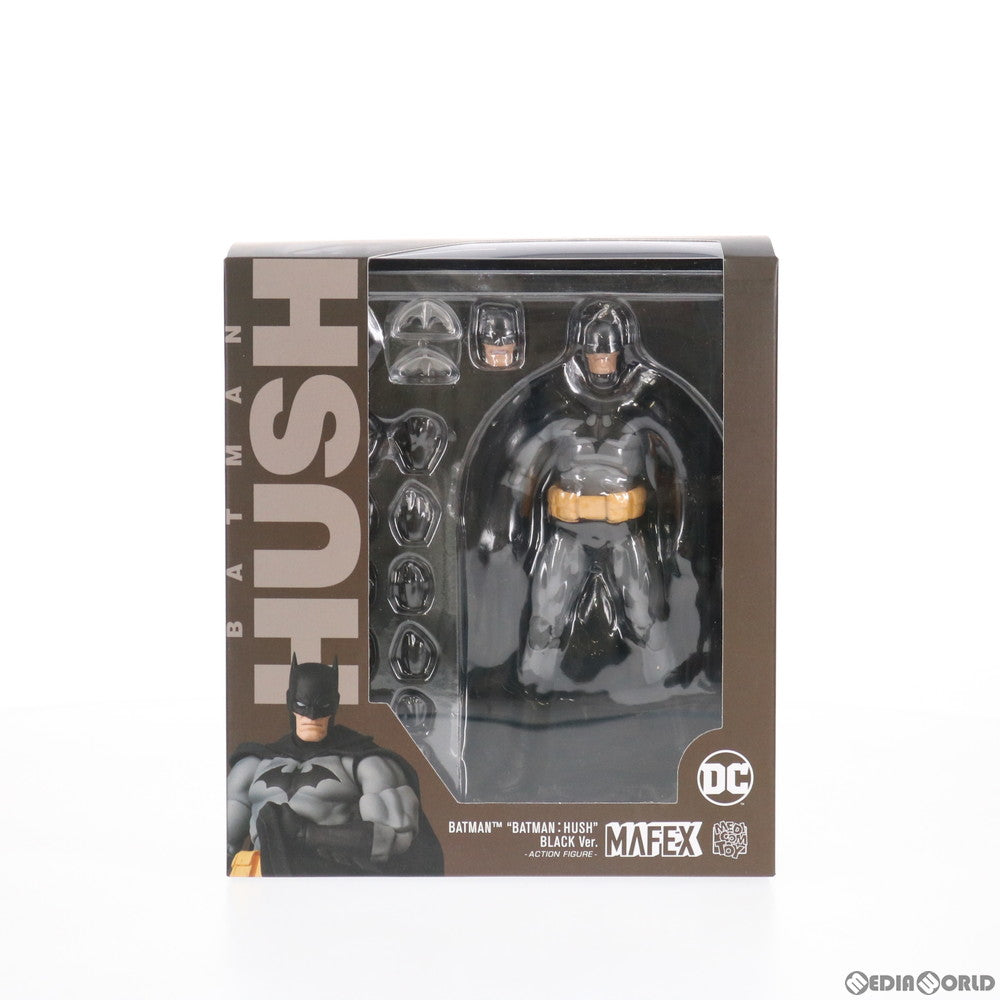 【中古即納】[FIG] マフェックス No.126 MAFEX BATMAN HUSH BLACK Ver.(バットマン ハッシュ ブラックver)  完成品 可動フィギュア メディコム・トイ(20210110)