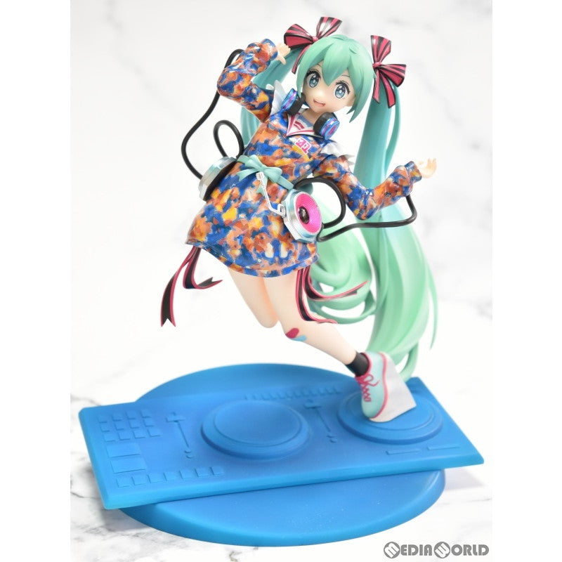【中古即納】[FIG] アニメイト限定 初音ミク MIKU EXPO Digital Stars2019ver. キャラクター・ボーカル・シリーズ 01 初音ミク 1/8 完成品 フィギュア アニメイトカフェ(20200210)