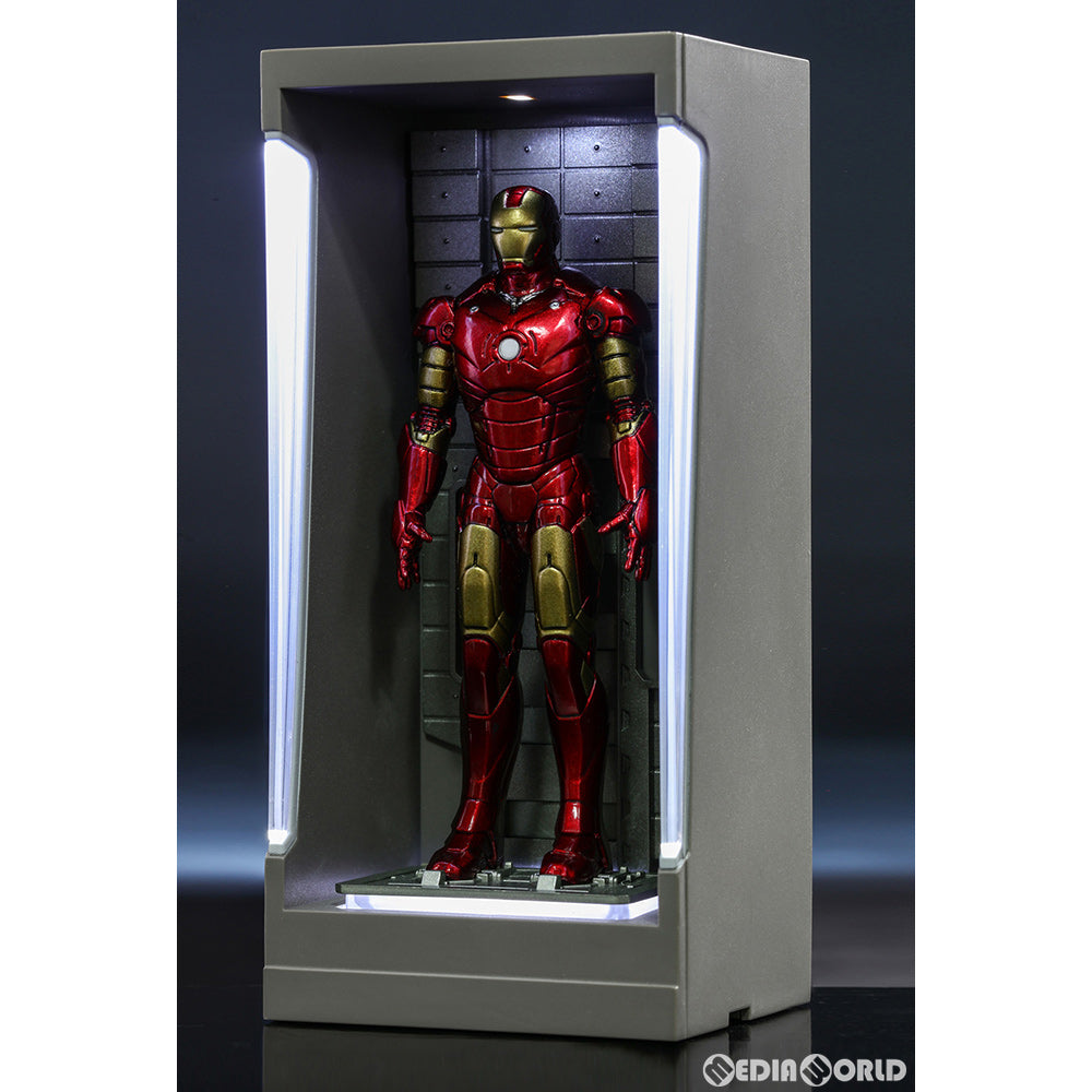 【中古即納】[FIG] ムービー・マスターピース COMPACT アイアンマン・マーク3(ホール・オブ・アーマー付き) アイアンマン3 ミニチュア・フィギュア 完成品(MMCOM#07) ホットトイズ(20191130)