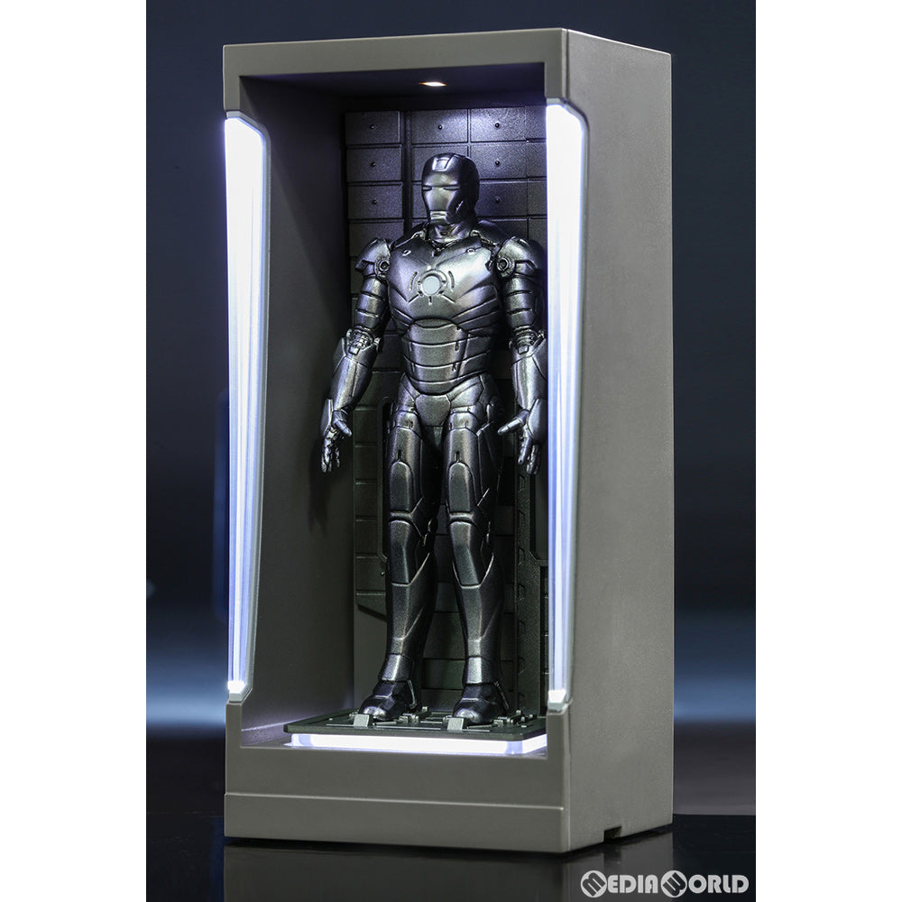 【中古即納】[FIG] ムービー・マスターピース COMPACT アイアンマン・マーク2(ホール・オブ・アーマー付き) アイアンマン3 ミニチュア・フィギュア 完成品(MMCOM#06) ホットトイズ(20191130)