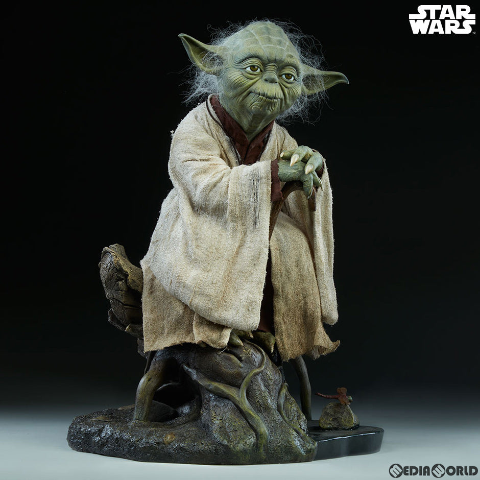 【中古即納】[FIG]レジェンダリー・スケール・フィギュア ヨーダ STAR WARS(スター・ウォーズ) 完成品 スタチュー サイドショウ(20190531)