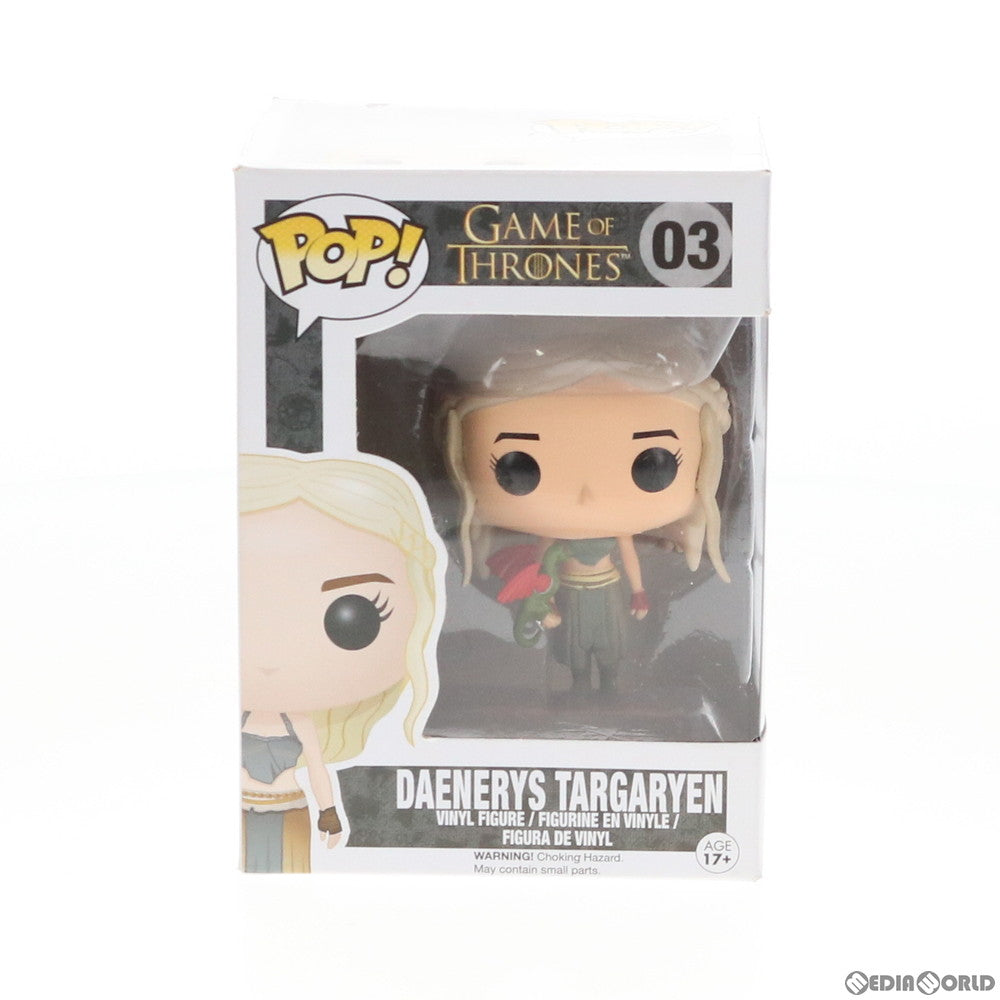 【中古即納】[FIG] POP! 03 Daenerys Targaryen(デナーリス・ターガリエン) Game of Thrones(ゲーム・オブ・スローンズ) 完成品 フィギュア FUNKO(ファンコ) (20121231)
