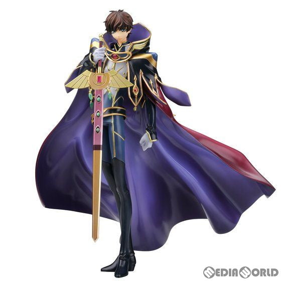 【中古即納】[FIG] (再販) アルファオメガシリーズ 枢木スザク(くるるぎすざく) ナイト オブ ゼロ コードギアス 反逆のルルーシュR2 1/8 完成品 フィギュア アニメイト&一部オンラインショップ限定 メガハウス(20170626)