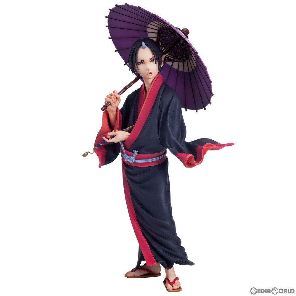 【中古即納】[FIG] アニメガ&文教堂限定特典付属 mensHdge technical statue No.6 鬼灯(ほおずき) 鬼灯の冷徹 完成品 フィギュア ユニオンクリエイティブ(20150222)