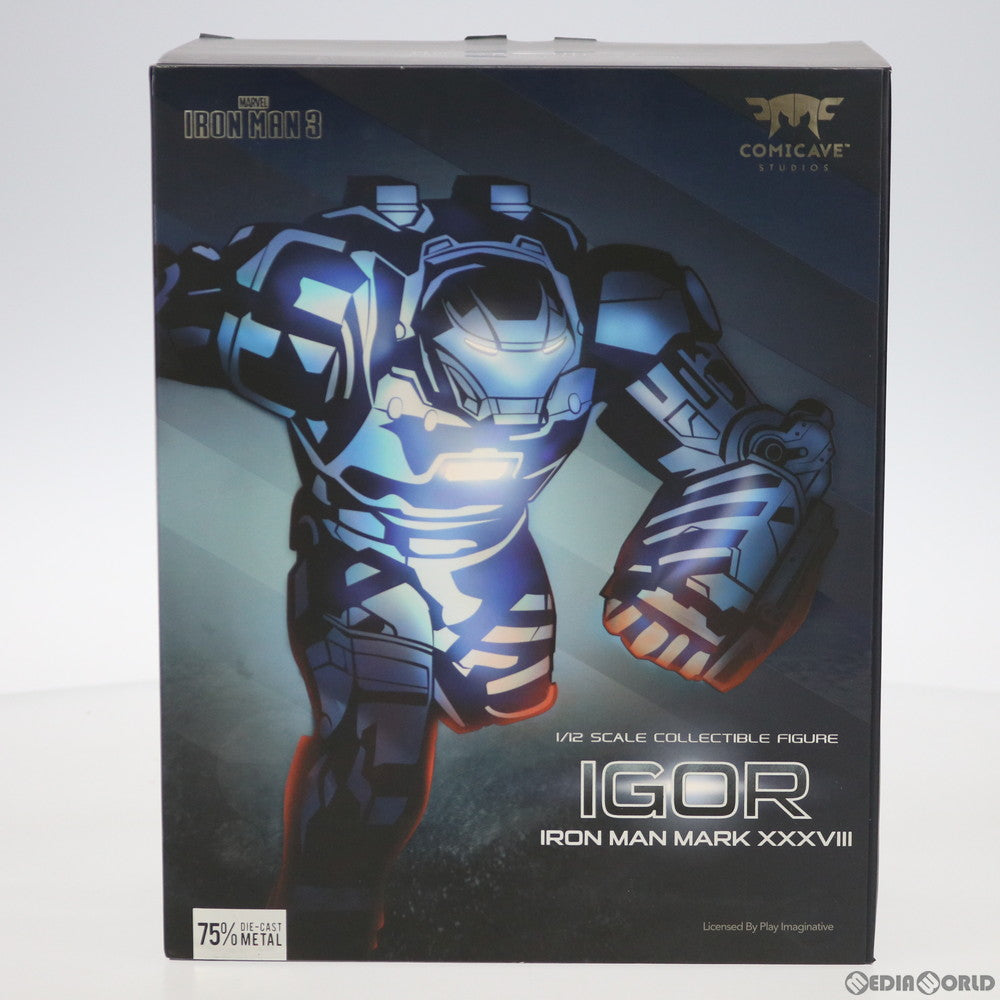 【中古即納】[FIG] アイアンマン マーク38 イゴール アイアンマン3 1/12 コレクティブル プレミアム フィギュア 完成品 可動フィギュア COMICAVE STUDIOS(コミケイブスタジオ) (20151222)