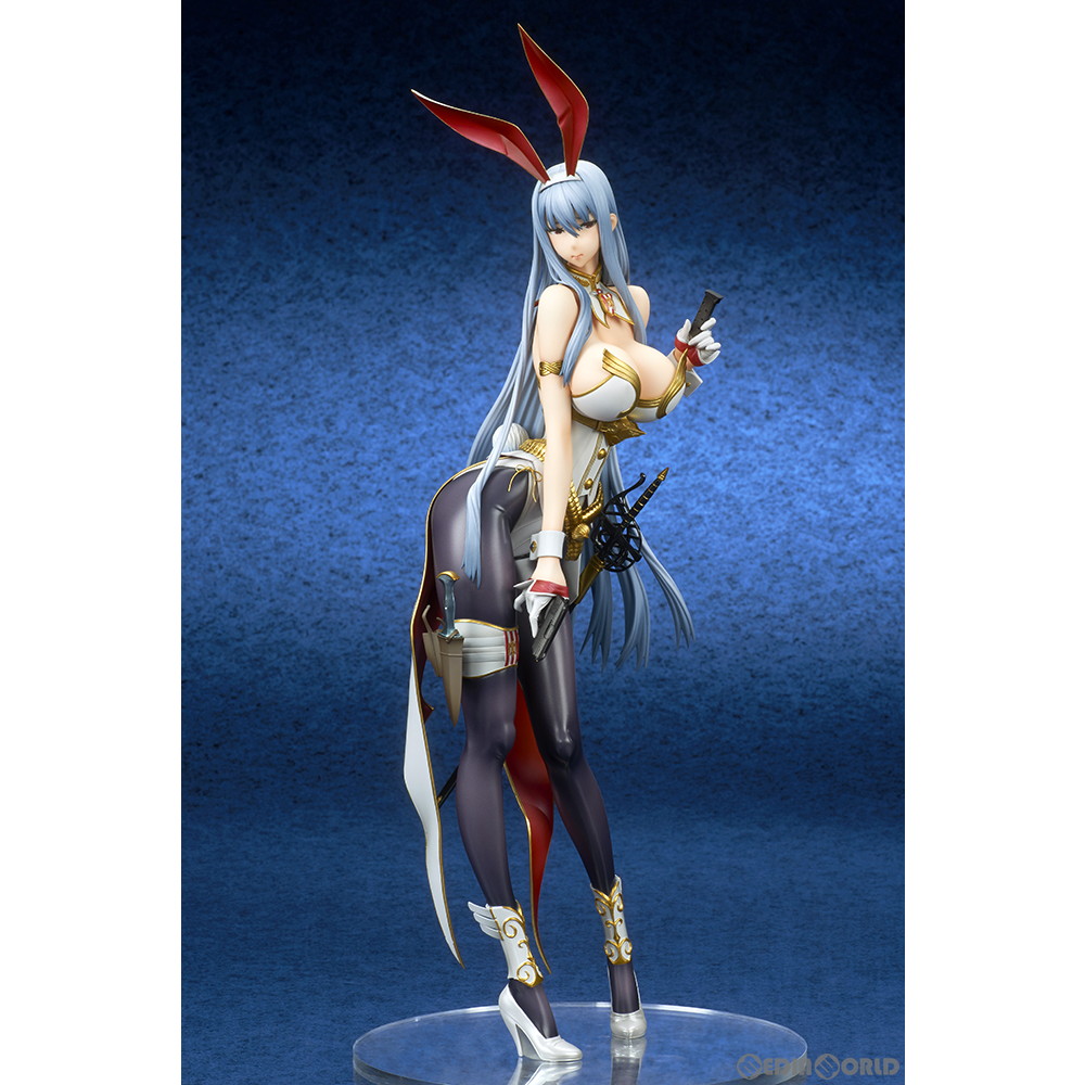 【中古即納】[FIG] セルベリア・ブレス バニースパイVer. イベント限定ロイヤルホワイト 戦場のヴァルキュリアDUEL 1/7 完成品 フィギュア ワンダーフェスティバル2018夏&あみあみ&イベント限定 キューズQ(20180729)