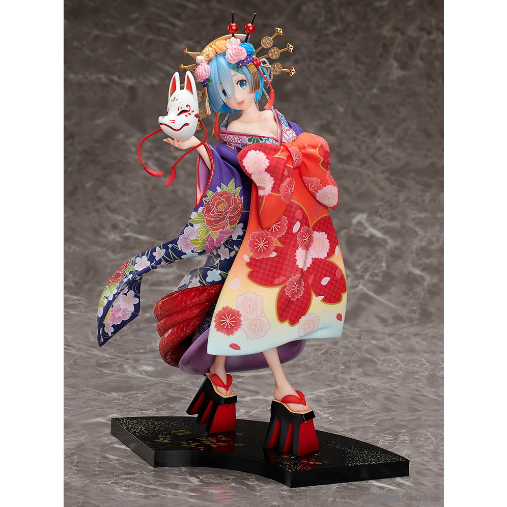 【中古即納】[FIG] F:NEX限定 レム -花魁道中- Re:ゼロから始める異世界生活 1/7 完成品 フィギュア(AMU-FNX146) フリュー(20200531)
