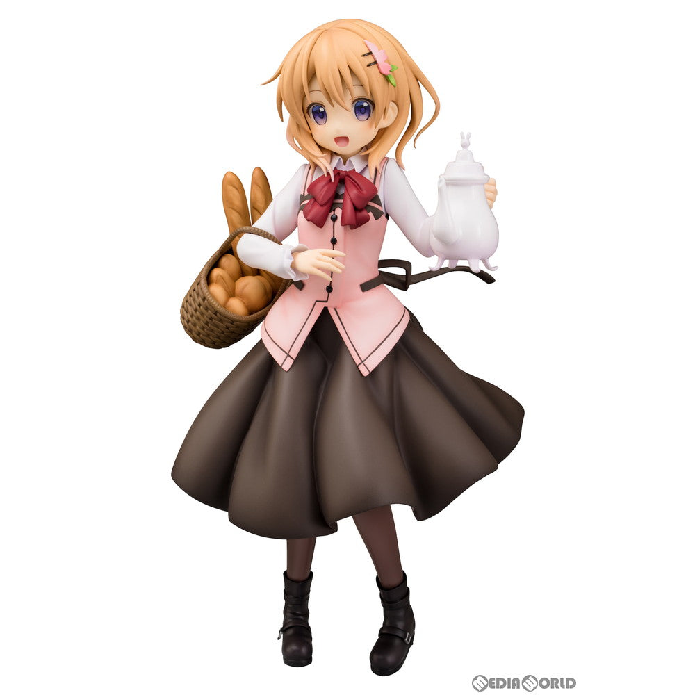 【中古即納】[FIG](再々販)ココア(Cafe Style) ご注文はうさぎですか？？ 1/7 完成品 フィギュア(PF133) PLUM(プラム)(20200830)