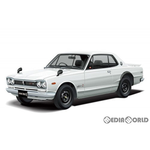 【新品即納】[PTM] (再販) ザ・モデルカー No.26 1/24 ニッサン KPGC10 スカイラインHT2000GT-R '71 プラモデル アオシマ(20200905)