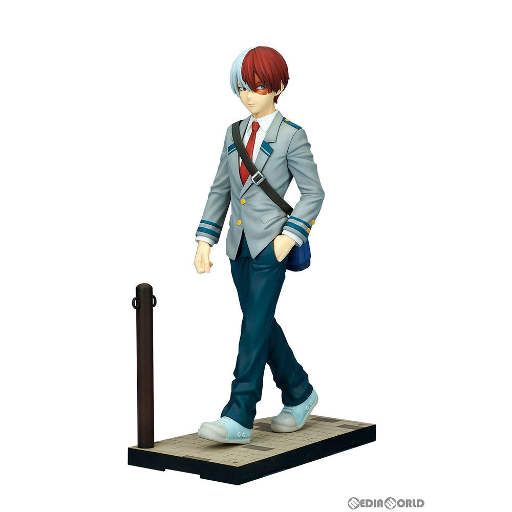【新品即納】[FIG] (再販) コネコレ 轟焦凍(とどろきしょうと) 制服Ver. 僕のヒーローアカデミア 1/8 完成品 フィギュア(BF094) タカラトミー/ベルファイン(20201104)