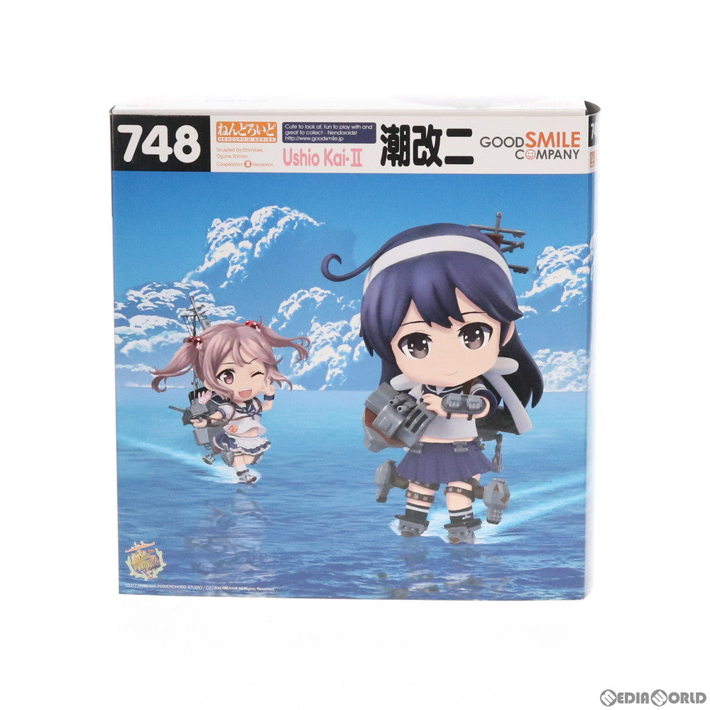 【中古即納】[FIG]GOODSMILE ONLINE SHOP限定特典付属 ねんどろいど 748 潮改二(うしおかいに) 艦隊これくしょん -艦これ- 完成品 可動フィギュア グッドスマイルカンパニー(20170922)