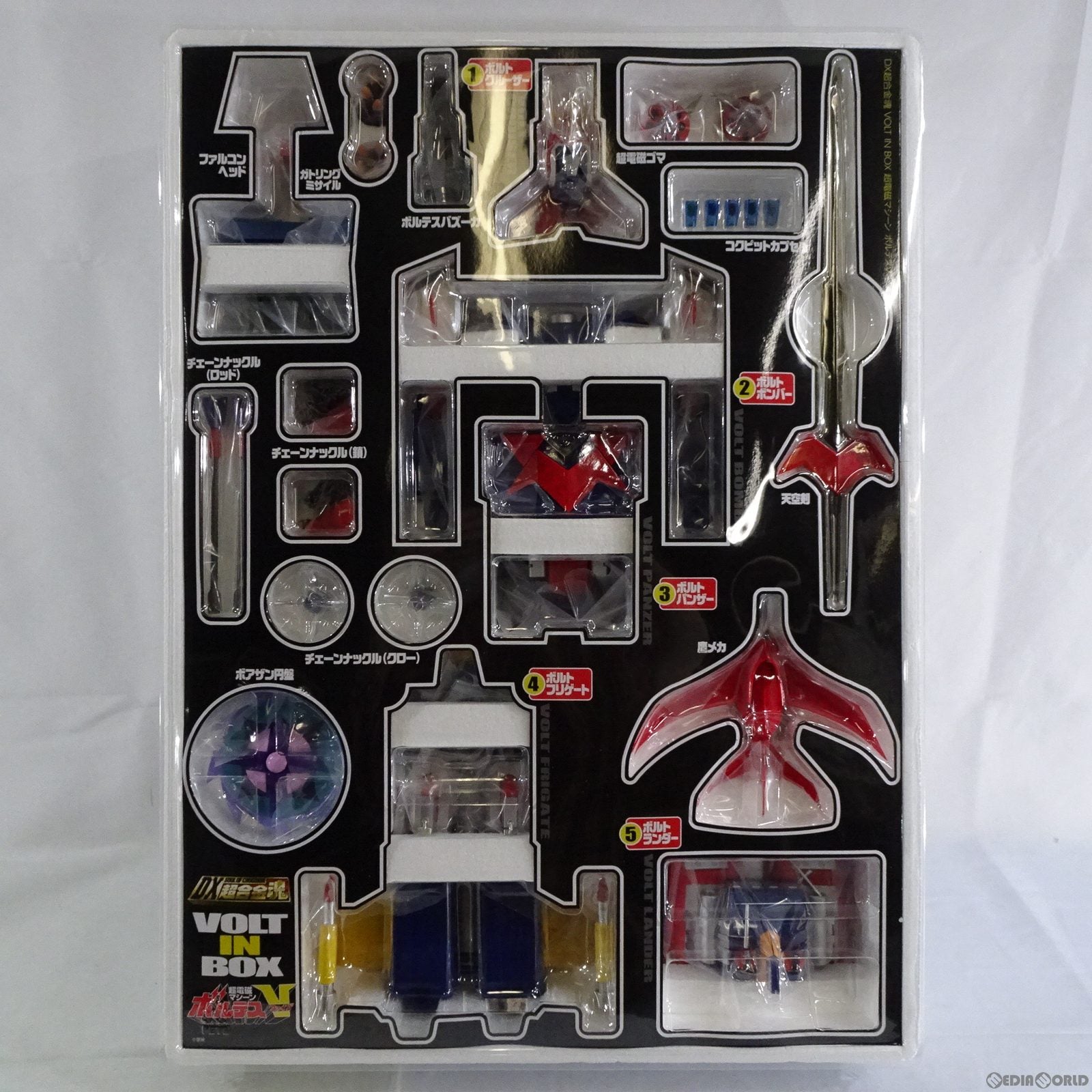 DX超合金魂 VOLT IN BOX 超電磁マシーン ボルテスV バンダイ