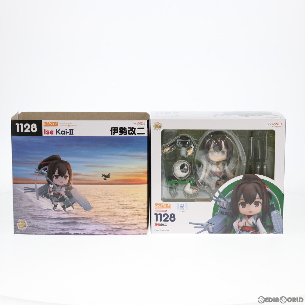 【中古即納】[FIG]GOODSMILE ONLINE SHOP限定特典付属 ねんどろいど 1128 伊勢改二(いせかいに) 艦隊これくしょん -艦これ- 完成品 可動フィギュア グッドスマイルカンパニー(20191019)