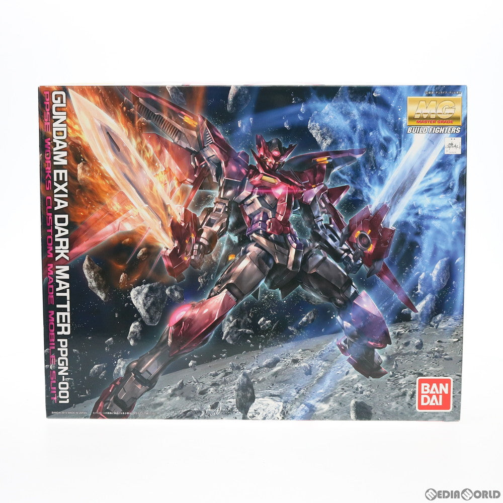 【中古即納】[PTM] MG 1/100 PPGN-001 ガンダムエクシアダークマター ガンダムビルドファイターズ プラモデル(0195690) バンダイ(20150221)