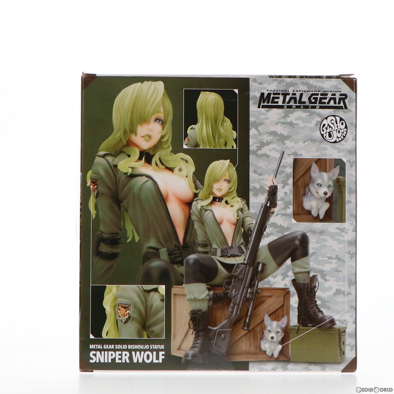 【中古即納】[FIG](再販)メタルギア ソリッド美少女 スナイパーウルフ METAL GEAR SOLID(メタルギアソリッド) 1/7 完成品 フィギュア(SV306) コトブキヤ(20201223)