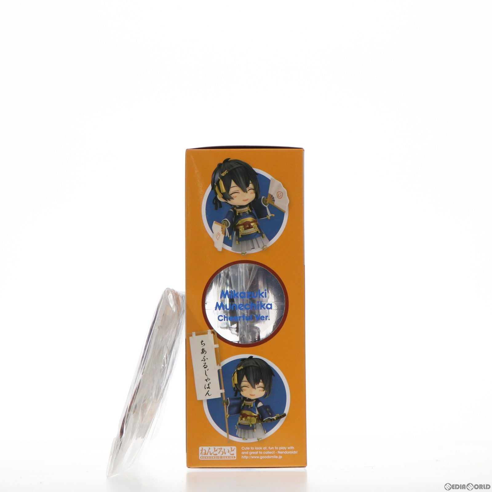 【中古即納】[FIG] GOODSMILE ONLINE SHOP限定特典付属 ねんどろいど 626 三日月宗近(みかづきむねちか) Cheerful Ver.(2018) 刀剣乱舞-ONLINE- 完成品 可動フィギュア オランジュ・ルージュ(20190131)