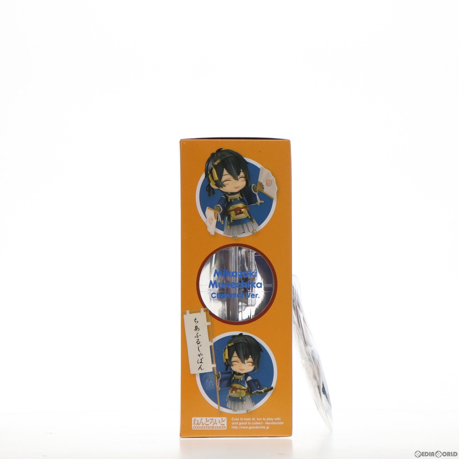 【中古即納】[FIG] GOODSMILE ONLINE SHOP限定特典付属 ねんどろいど 626 三日月宗近(みかづきむねちか) Cheerful Ver.(2018) 刀剣乱舞-ONLINE- 完成品 可動フィギュア オランジュ・ルージュ(20190131)