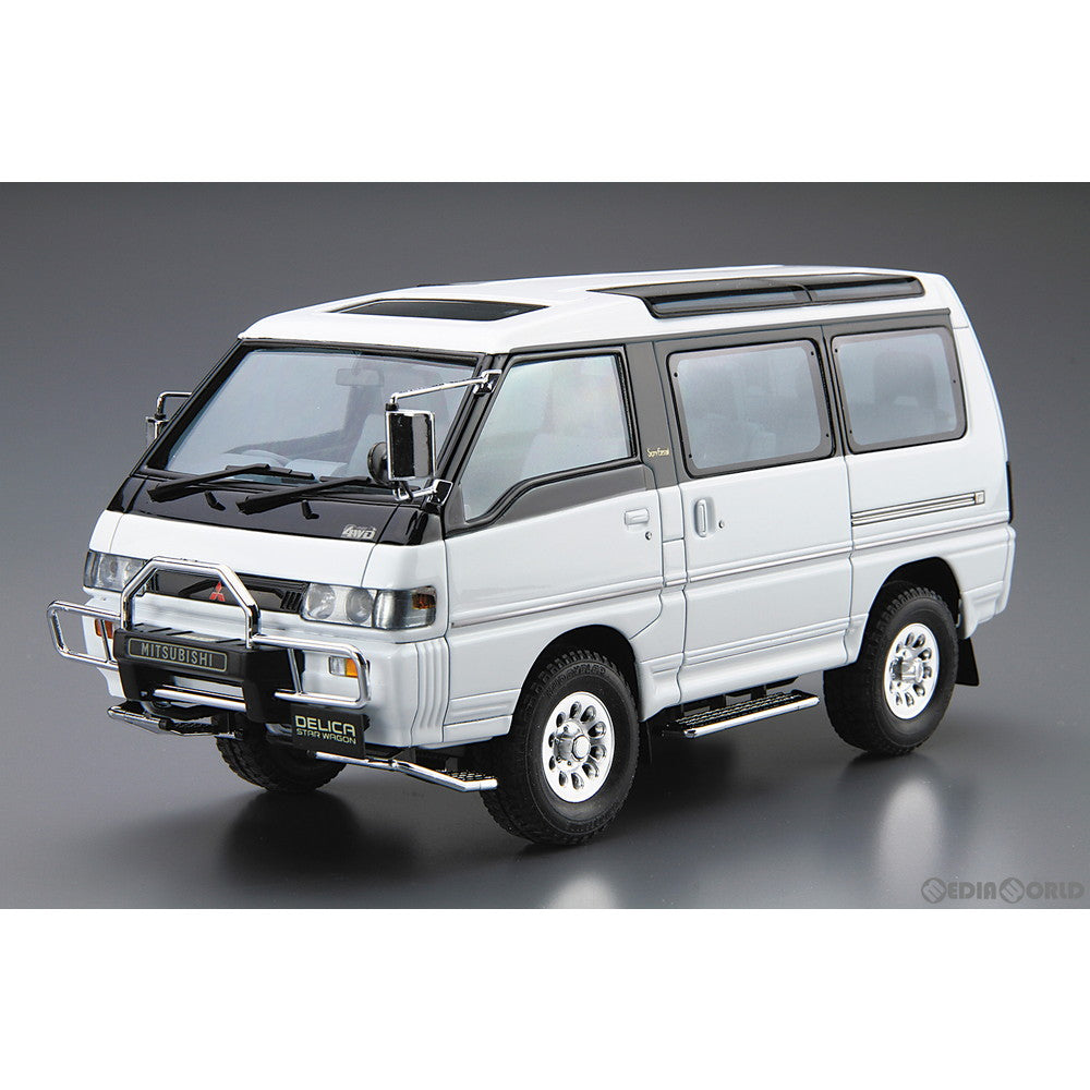 【新品】【お取り寄せ】[PTM] ザ・モデルカー No.27 1/24 ミツビシ P35W デリカスターワゴン '91 プラモデル アオシマ(20201101)