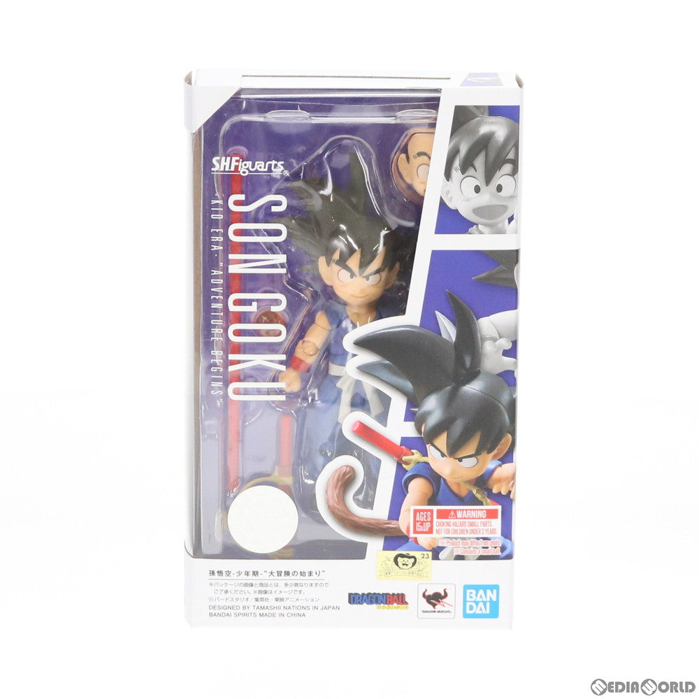 【中古即納】[FIG]S.H.Figuarts(フィギュアーツ) 孫悟空-少年期- 大冒険の始まり ドラゴンボール 完成品 可動フィギュア 魂フィーチャーズ2020&魂ウェブ商店限定 バンダイスピリッツ(20200630)