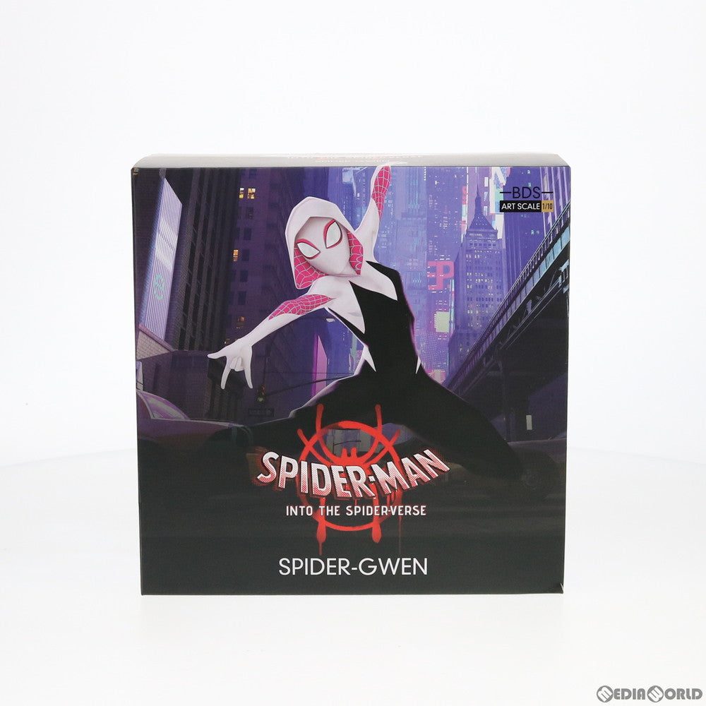 【中古即納】[FIG] スパイダーグウェン スパイダーマン:スパイダーバース 1/10 アートスケール スタチュー 完成品 フィギュア アイアンスタジオ(20200731)