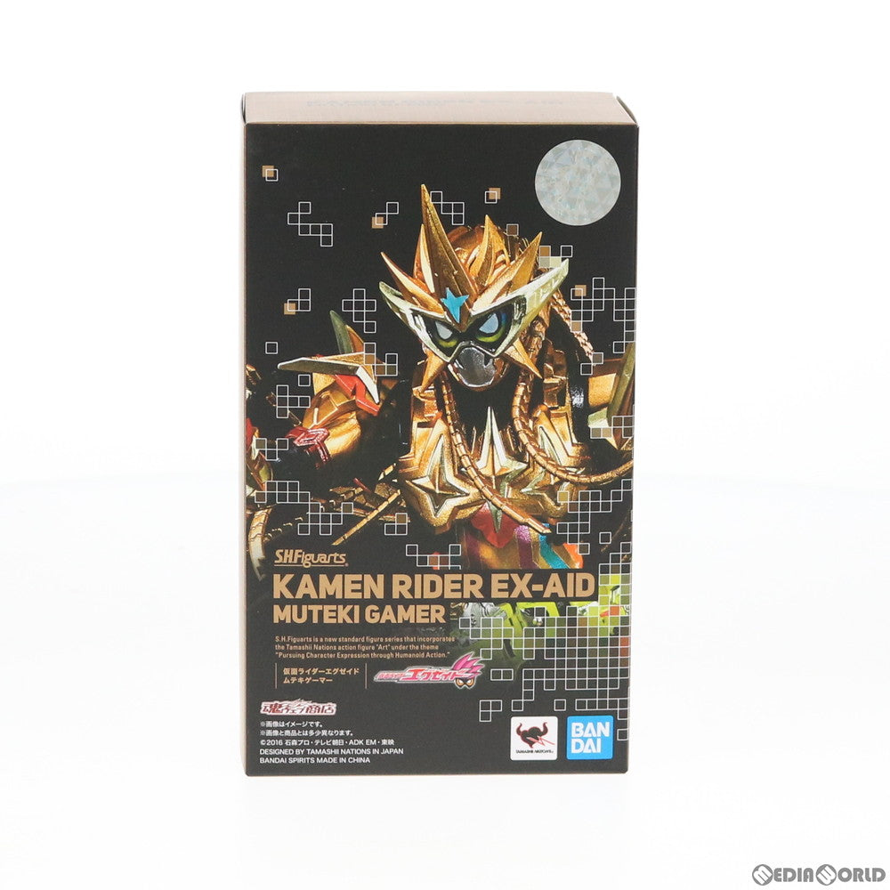 【中古即納】[FIG] 魂ウェブ商店限定 S.H.Figuarts(フィギュアーツ) 仮面ライダーエグゼイド ムテキゲーマー 完成品 可動フィギュア バンダイスピリッツ(20200617)