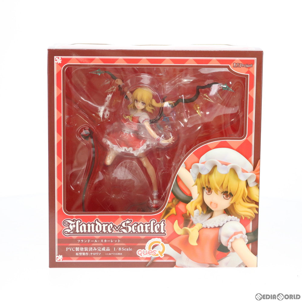 【中古即納】[FIG] (再販) 悪魔の妹 フランドール・スカーレット 東方Project 1/8 完成品 フィギュア キューズQ(20161130)