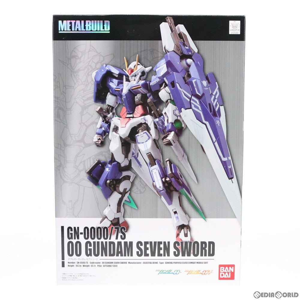 【中古即納】[FIG] 初回限定特典付属 METAL BUILD ダブルオーガンダム セブンソード 機動戦士ガンダム00(ダブルオー) 完成品 可動フィギュア バンダイ(20110326)