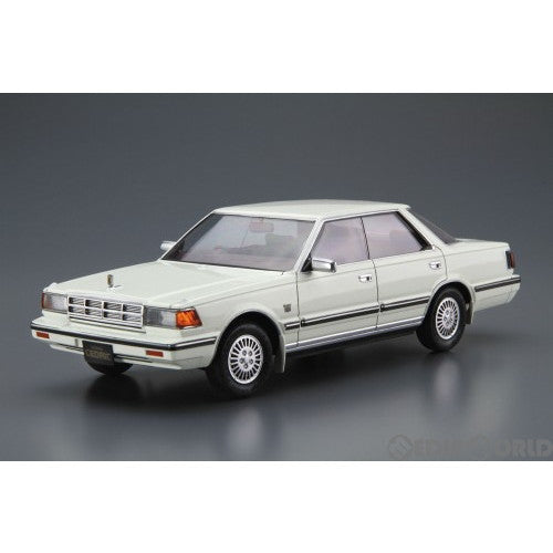 【新品】【お取り寄せ】[PTM] ザ・モデルカー No.58 1/24 ニッサン Y30 セドリック/グロリア4HT V30EブロアムVIP '83 プラモデル アオシマ(20201220)