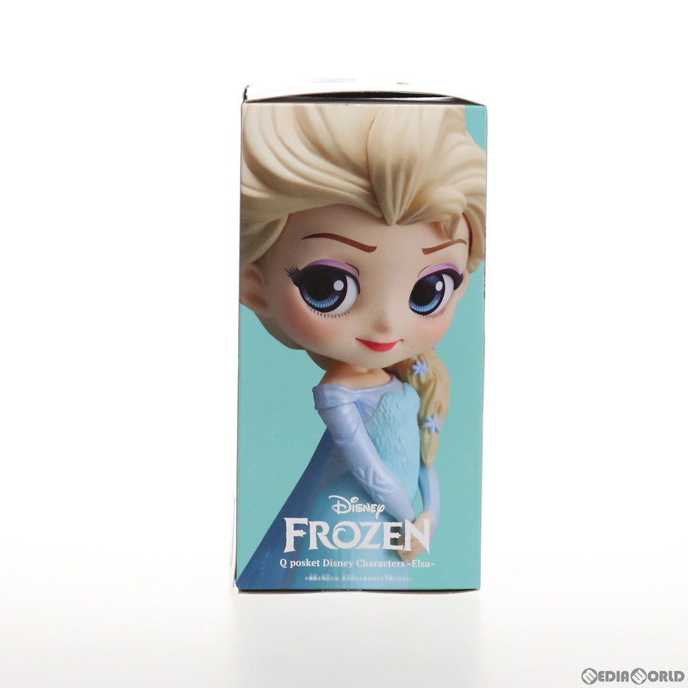 FIG]エルサ(特別カラー) Disney Characters Q posket -Elsa- アナと雪の女王 フィギュア プライズ(38156)  バンプレスト