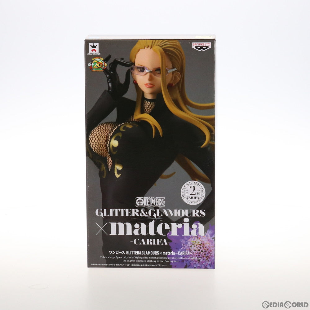 【中古即納】[FIG] カリファ(ブラック) ワンピース GLITTER&GLAMOURS×materia-CARIFA- ONE PIECE フィギュア プライズ(39336) バンプレスト(20190520)