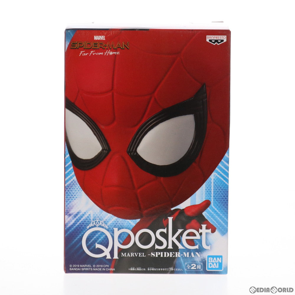 【中古即納】[FIG] スパイダーマン(マスク) スパイダーマン:ファー・フロム・ホーム Q posket-SPIDER-MAN- フィギュア プライズ(39527) バンプレスト(20190731)