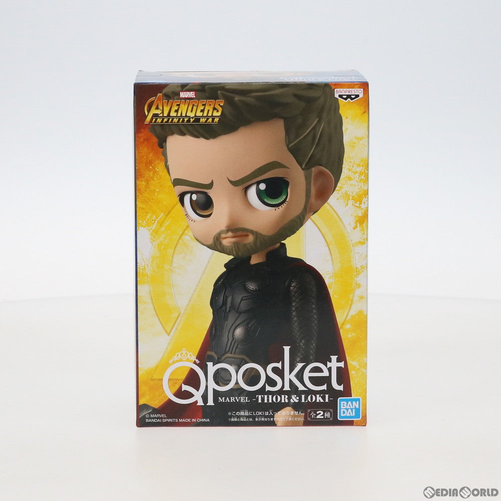 【中古即納】[FIG] ソー(マント) Q posket MARVEL -THOR- アベンジャーズ/インフィニティ・ウォー フィギュア プライズ(39606) バンプレスト(20190810)
