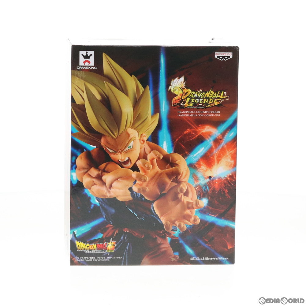 【中古即納】[FIG]超サイヤ人孫悟空 ドラゴンボール レジェンズ DRAGON BALL LEGENDS COLLAB-KAMEHAMEHA SON GOKOU- フィギュア プライズ(38844) バンプレスト(20181110)