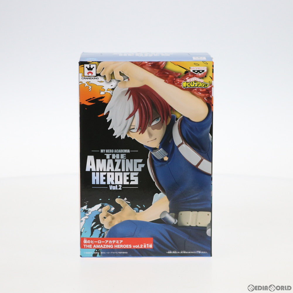 【中古即納】[FIG] 轟焦凍(とどろきしょうと) 僕のヒーローアカデミア THE AMAZING HEROES vol.2 フィギュア プライズ バンプレスト(20190110)