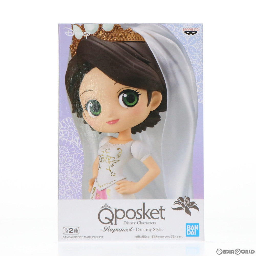 【中古即納】[FIG] ラプンツェル(白ドレス) Q posket Disney Characters -Rapunzel- Dreamy Style 塔の上のラプンツェル フィギュア プライズ(82222) バンプレスト(20200630)