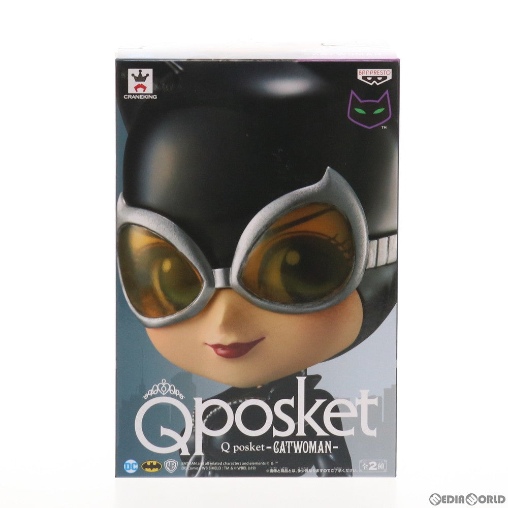【中古即納】[FIG] キャットウーマン(通常カラー) Q Posket-Cat Woman- バットマン フィギュア プライズ(39199) バンプレスト(20190310)