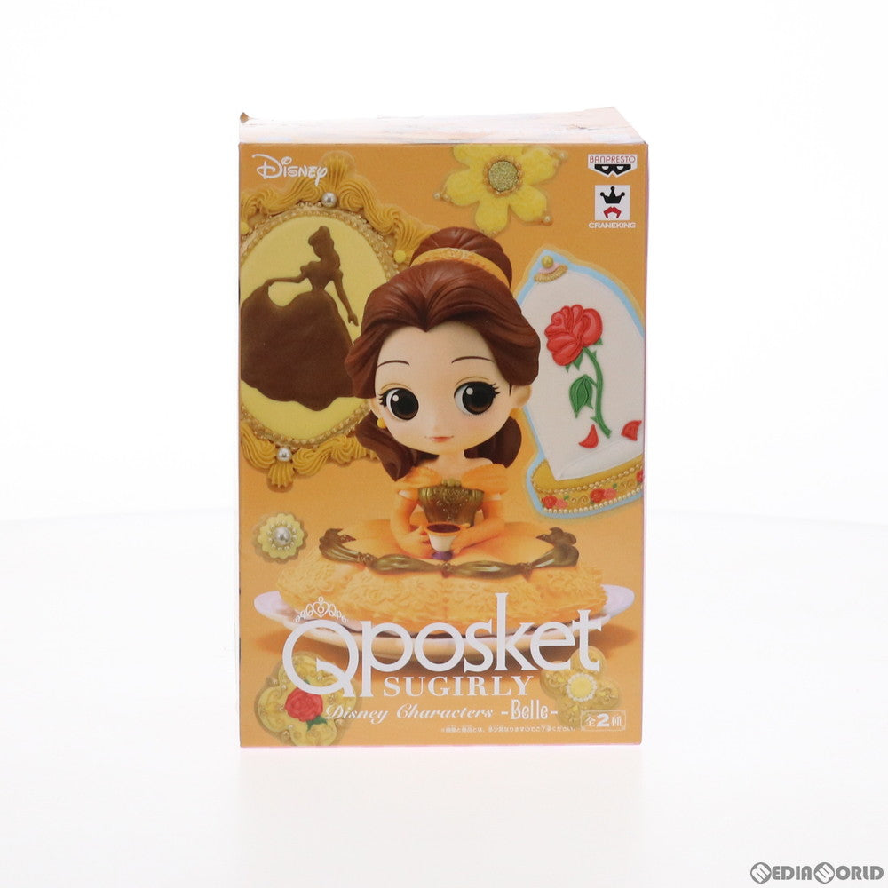 【中古即納】[FIG] ベル Q posket SUGIRLY Disney Characters -Belle- 美女と野獣 フィギュア プライズ(39196) バンプレスト(20190320)