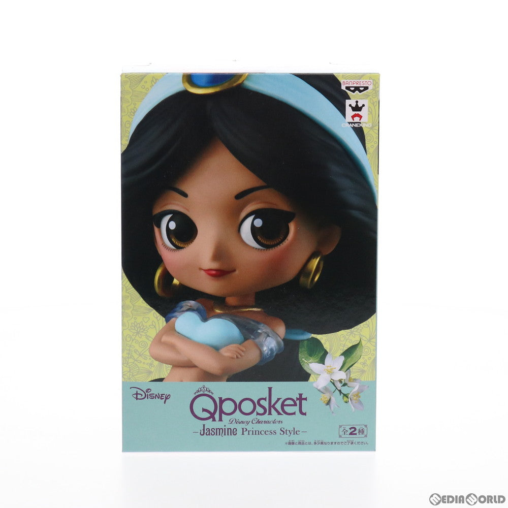 【中古即納】[FIG] ジャスミン(パステルカラーver.) Q posket Disney Characters -Jasmine Princess Style- アラジン フィギュア プライズ(39426) バンプレスト(20190630)
